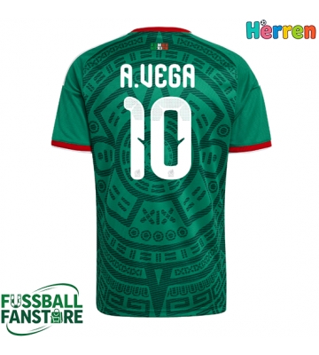 Mexiko Alexis Vega #10 Replik Heimtrikot WM 2026 Kurzarm